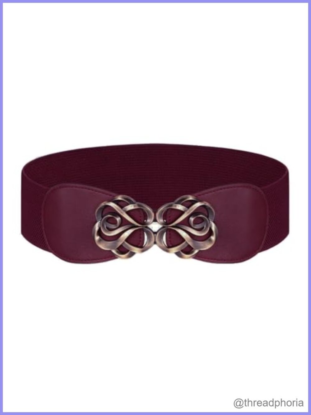 Women's Wide Elastic Stretchy Vintage Waist Belt for Dresses